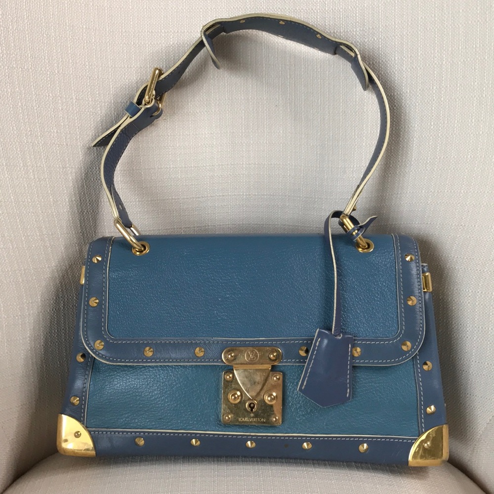 Louis Vuitton Suhali Le Talentueux Blue Leather